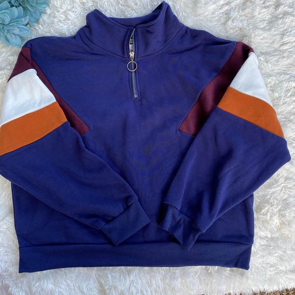 Moral Fibers Multi Colored Quarter Zip - Picture 4 of 10